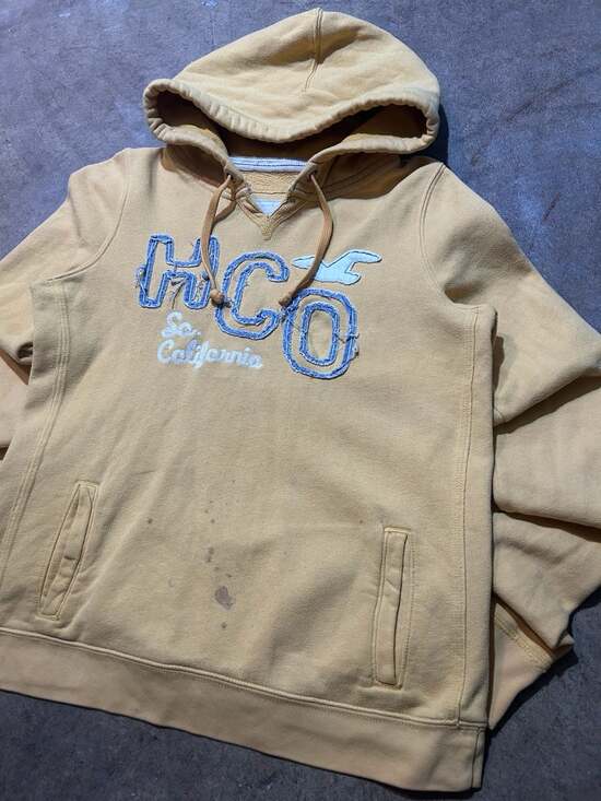Hollister Other - Vintage Hollister Spellout Embroidered Hoodie